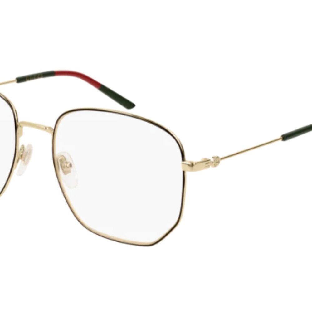 Gucci Glasses Gold / Black NEW - Picture 2 of 12